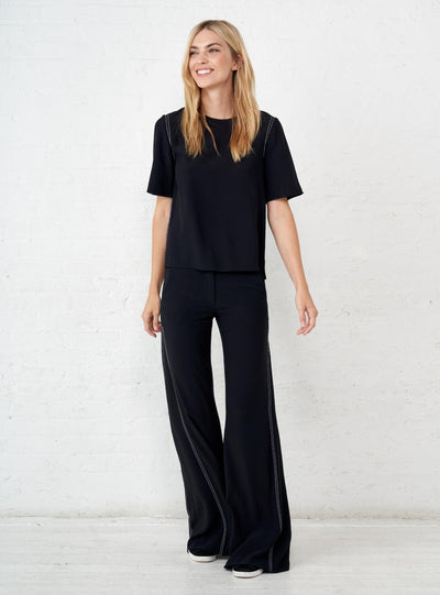 Picture of Top Stitch Flare Pants
