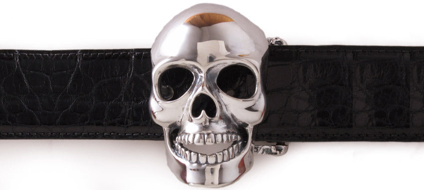 skull buckle