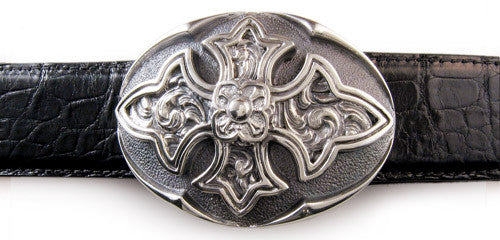 Cowgirl Sterling Silver Jeff Deegan Buckle — Beal's Cowboy Buckles ™, Quality Western Belt buckles
