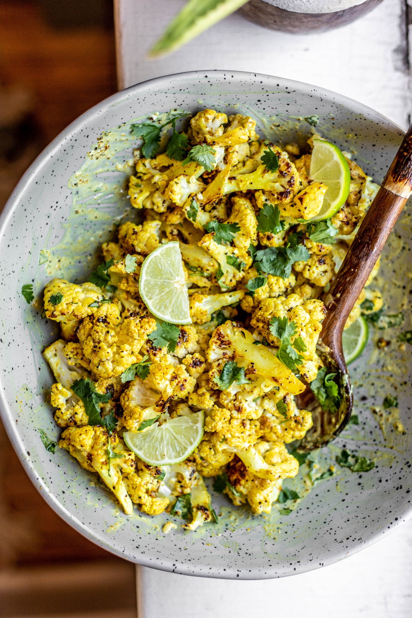 Curry-Lime Roasted Cauliflower : Buck Naked Kitchen