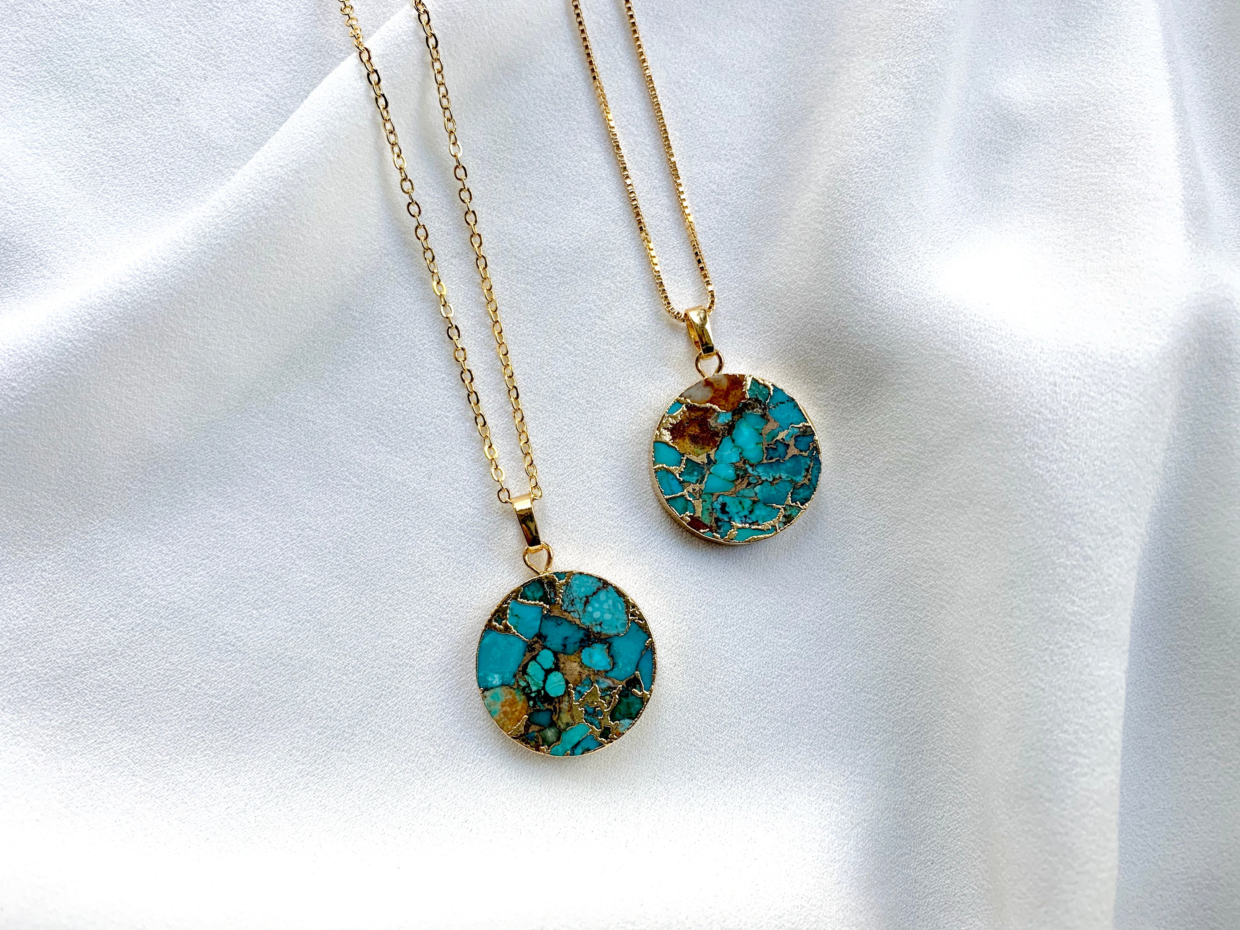 raw turquoise jewelry