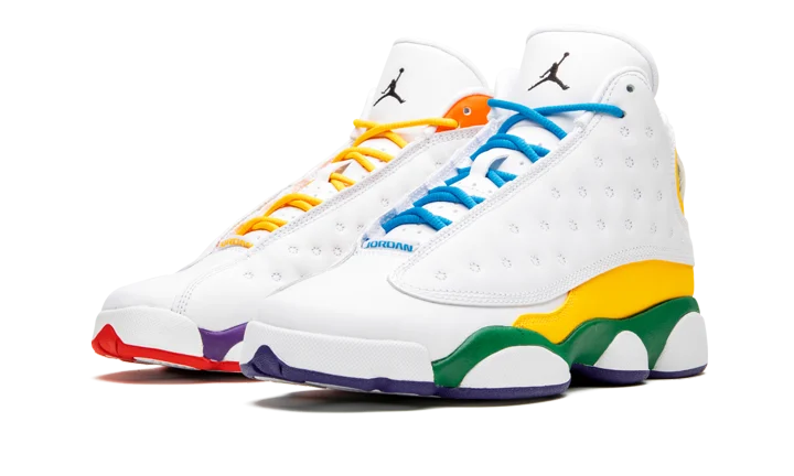 multi color jordan 13