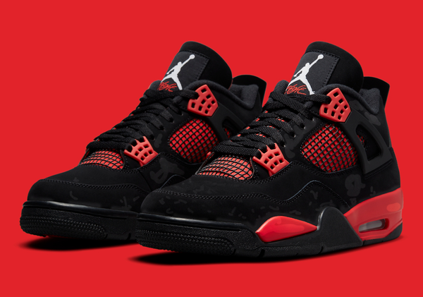 black and red jordans 4 release date