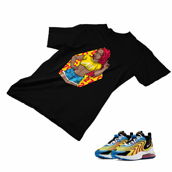 Air Max 270 Laser Blue Matching Custom Designed T shirt AM270 1-32-14