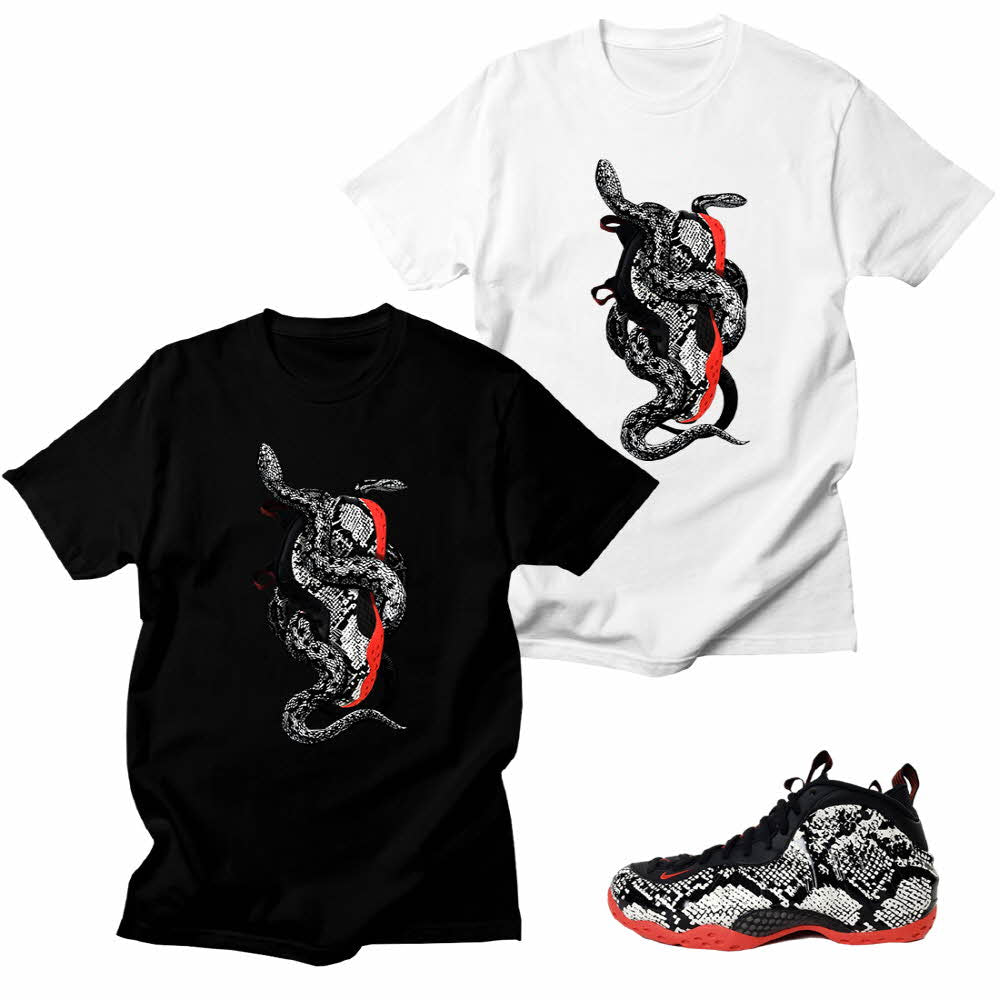 snakeskin foamposite shirt