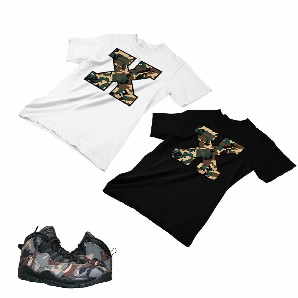 camo jordan 10 outfit