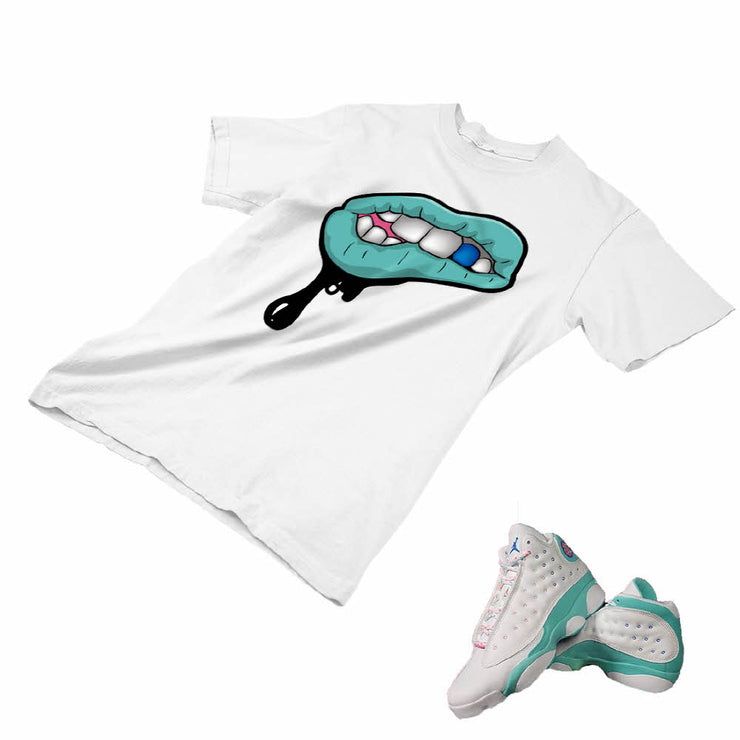 air jordan 13 gs aurora green shirt