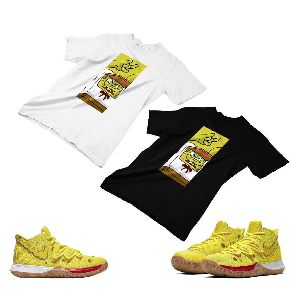 kyrie 5 spongebob shirt