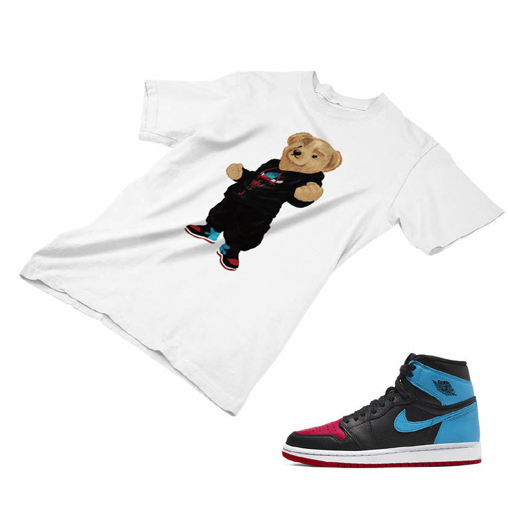 jordan 1 unc chicago shirt