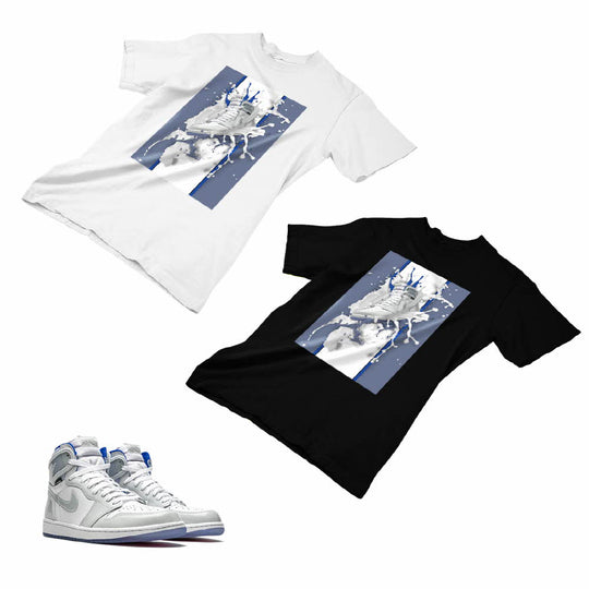 jordan 1 racer blue shirt