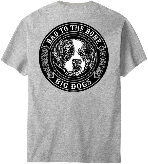 Bad To The Bone Fish' Men's T-Shirt
