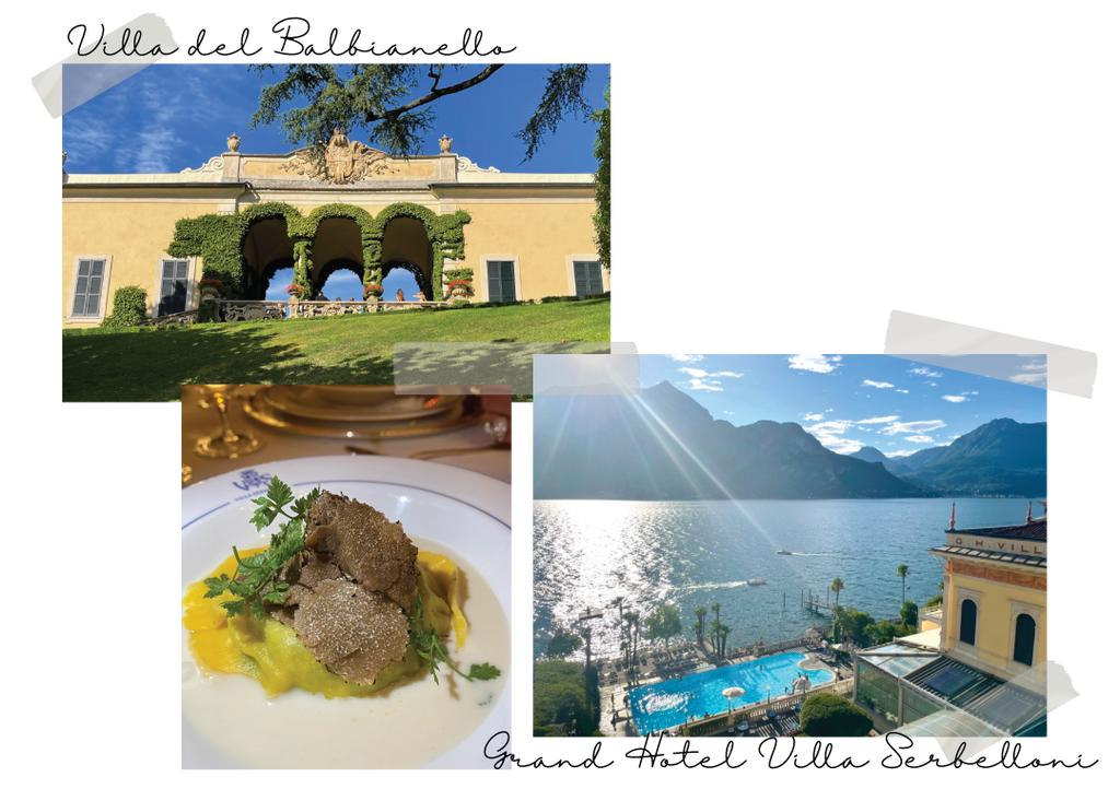 Abaci Organic - Collection of images from Bellagio, Lake Como: Villa del Balbianello, Grand Hotel Villa Serbelloni