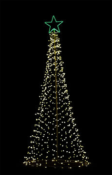 Outdoor Mega Christmas Trees For Yard Decorations – Christmas light show