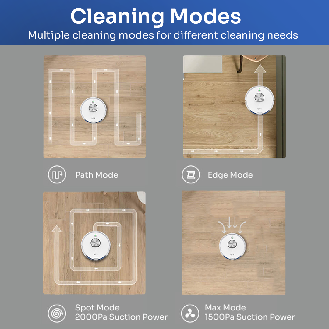 different cleaning modes