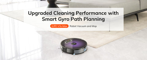 ILIFE V3s Max 2 in 1 robot vacuum and mop