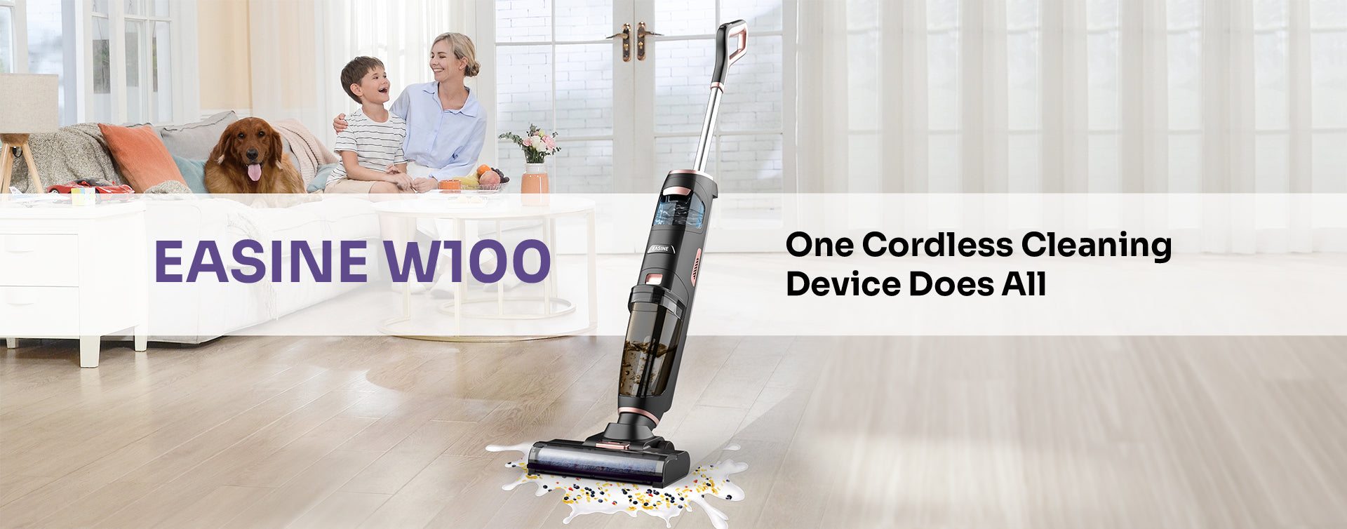 One cordeless cleaning does all