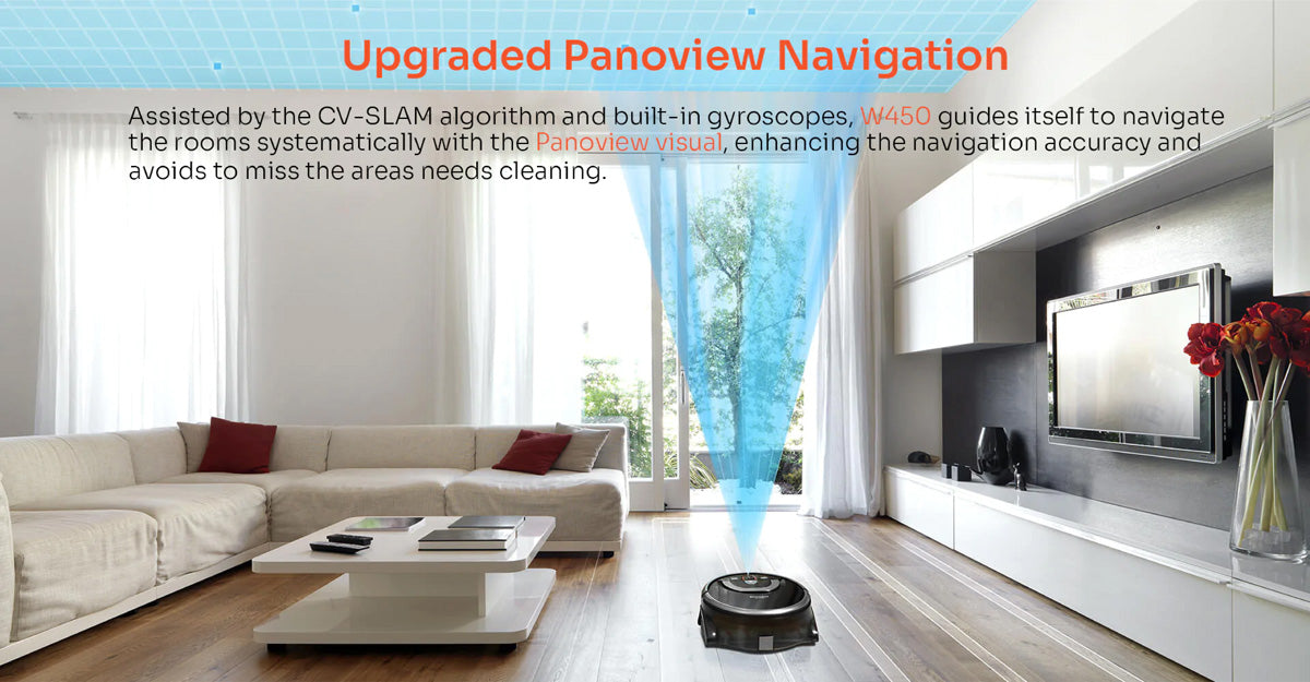 Upgraded panoview navigation