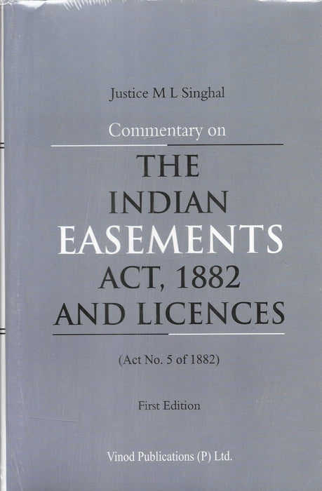 Commentary On The Indian Easements Act 1882 And Licences Available At Mandj Services The 5992