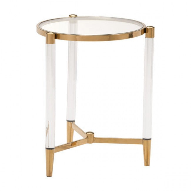 Existential Side Table Gold - Dreamart Gallery