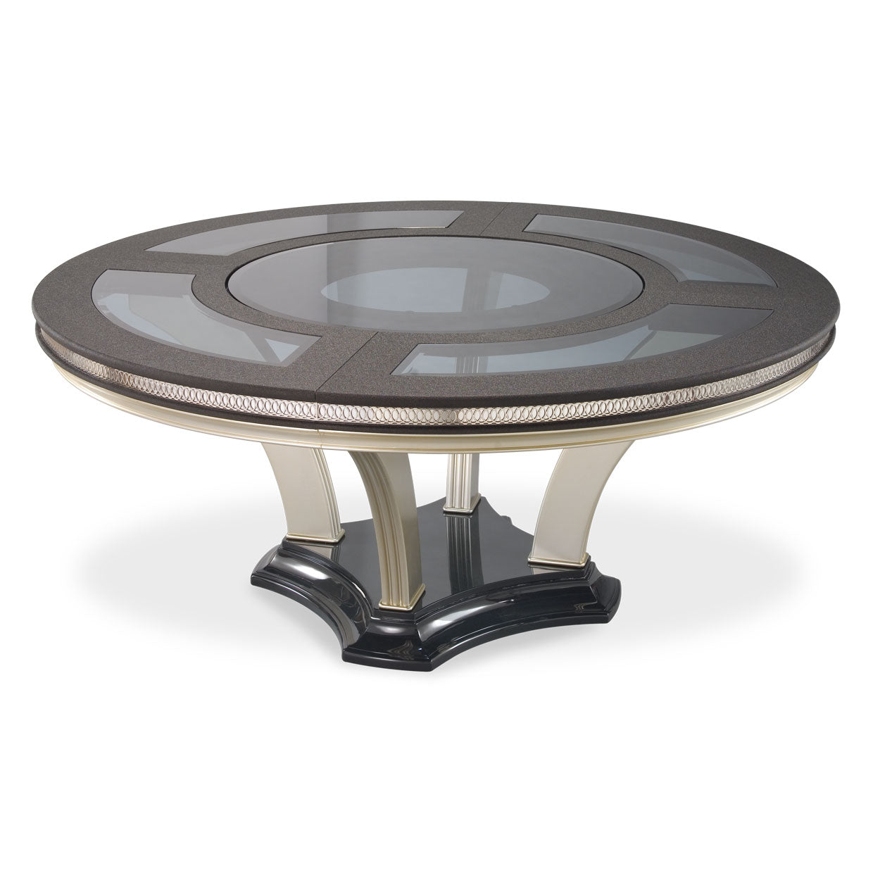 Hollywood Swank Round Dining Table Dreamart Gallery
