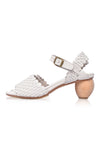 Sicily Wooden Heel Woven Sandals (Sz. 8.5 & 9.5)