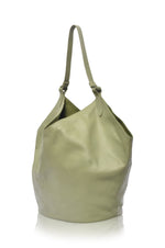 Tulip Medium Leather Tote Bag (Sale)