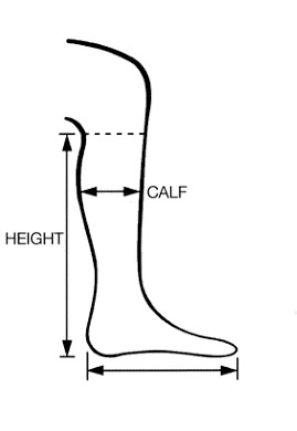 How to measure your foot for tall boots? – ELF