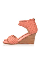 Athena Leather Wedges