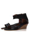 Leather Shoes - Magdalena Wedges