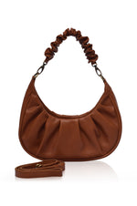 Camille Ruched Leather Bag