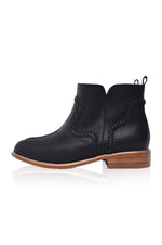 Forever Leather Ankle Boots