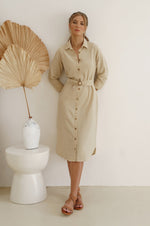 Jess Linen Shirt Dress (Sale)