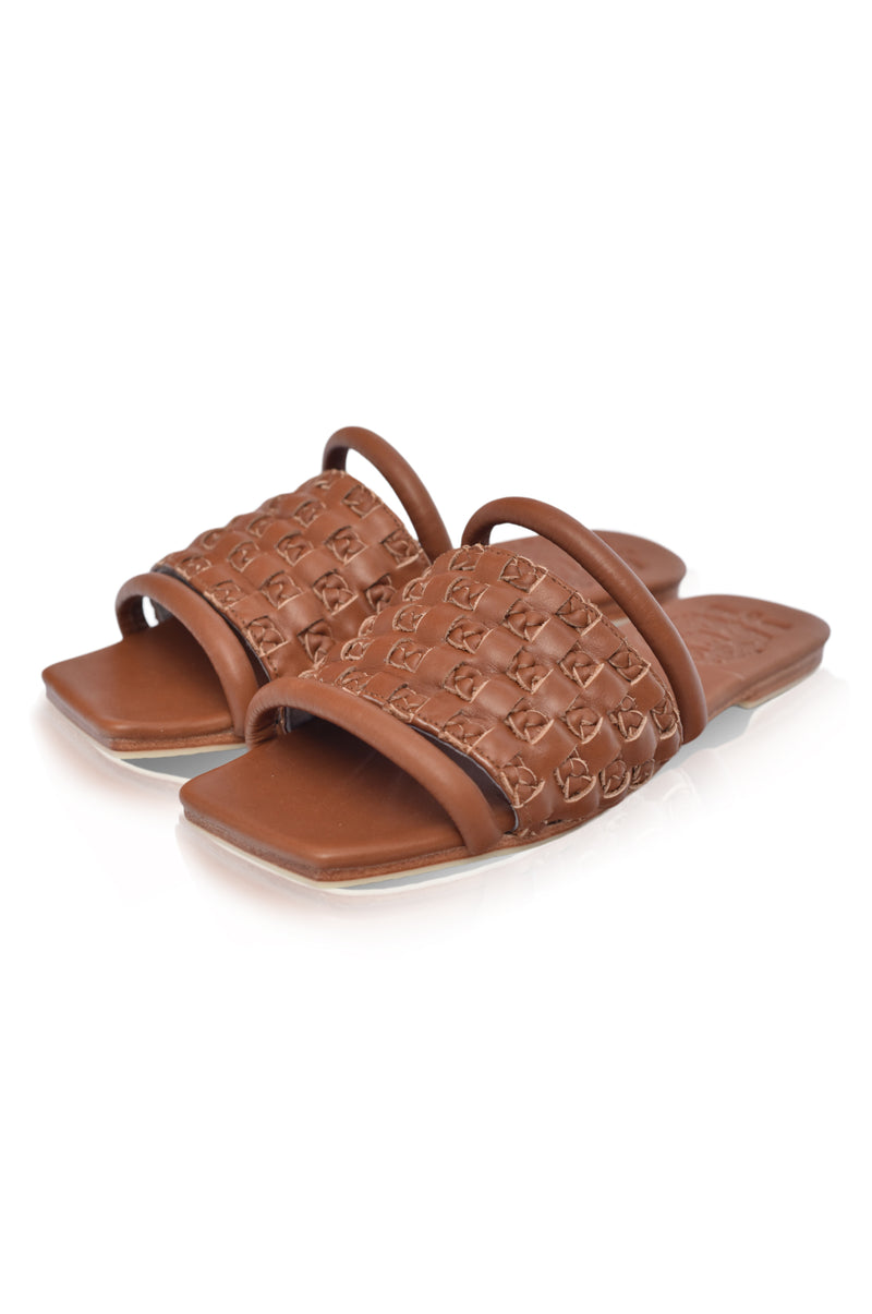 Majorca Leather Slides