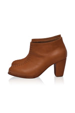 Monte Carlo Leather Booties