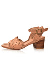 Leather Shoes - Paloma Leather Heel Sandals