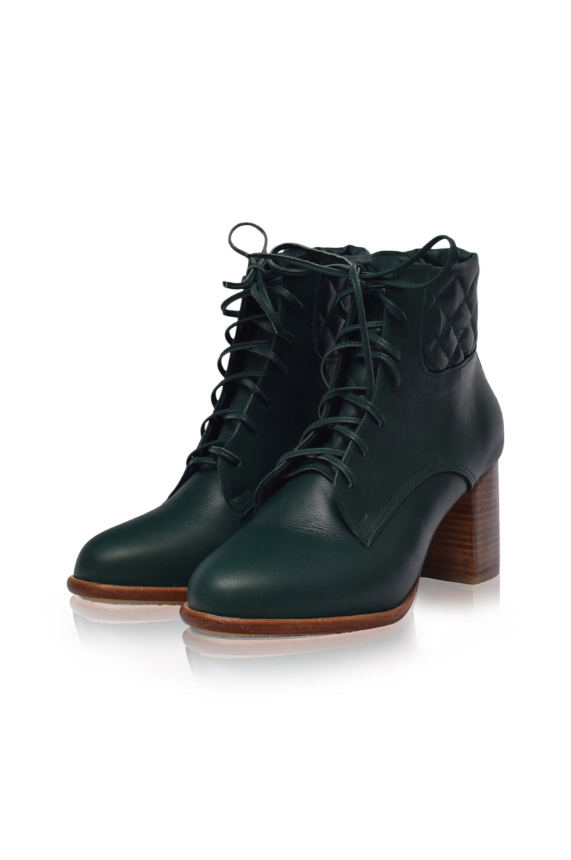 Rising Mara Leather Heel Booties