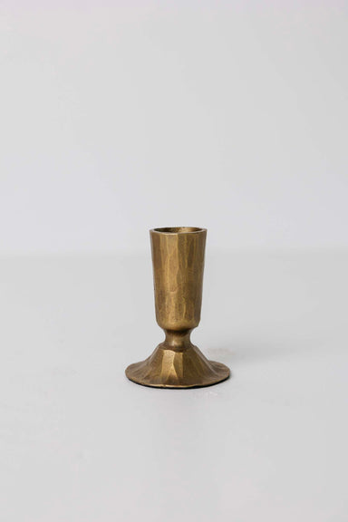 Valeria Candlestick - Brass - 3 Sizes - THELIFESTYLEDCO Shop