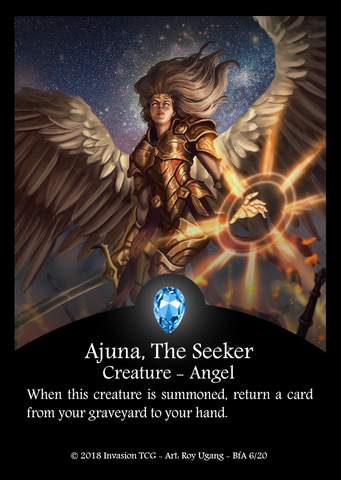 Ajuna, The Seeker - Invasion TCG Card