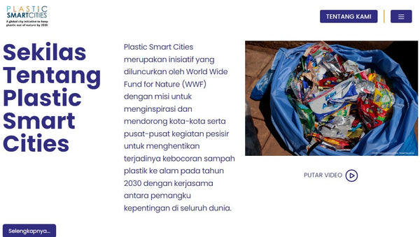 Plasti Smart Cities Indonesia Website