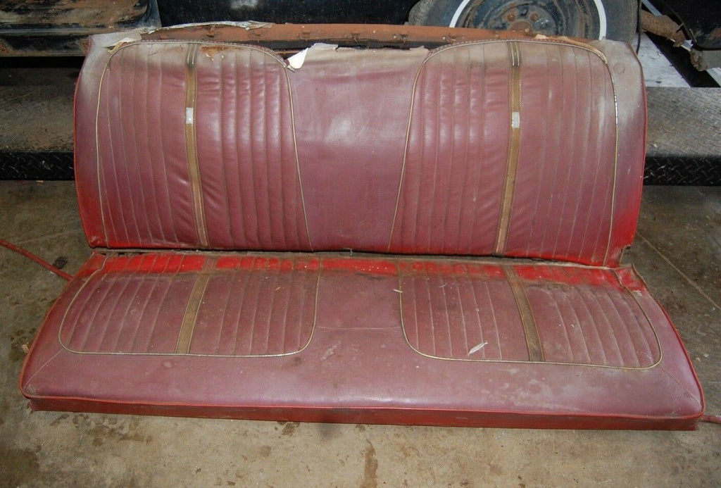 1964 64 Ford Galaxie 500 Oem Fast Back Red Rear Back