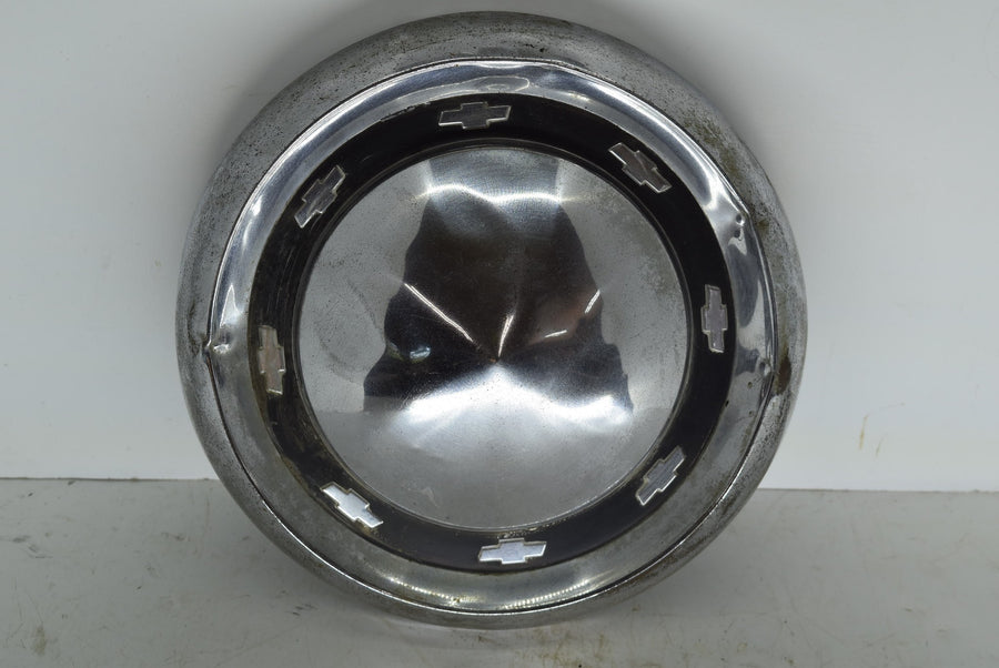 1955 1956 Chevrolet Bel Air Dog Dish Hubcap Wheel Cover Chevy Original ...