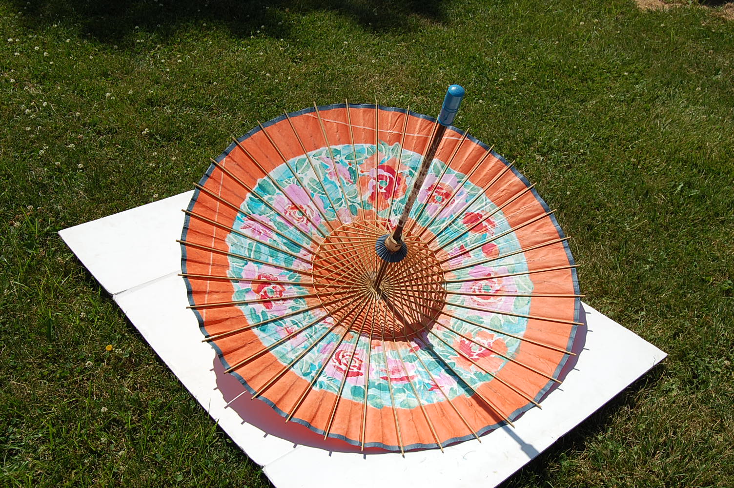 vintage paper umbrella