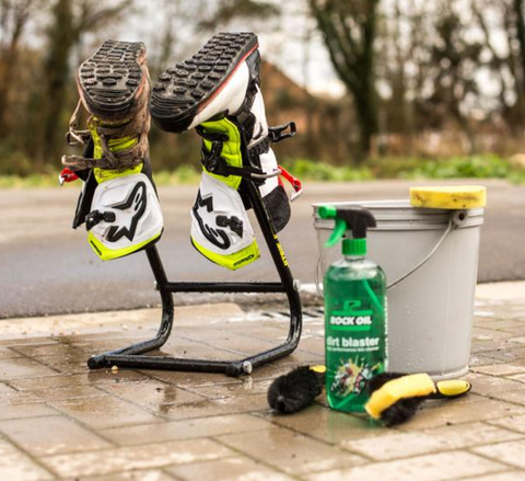 Cleaning and drying out motocross boots for a longer life