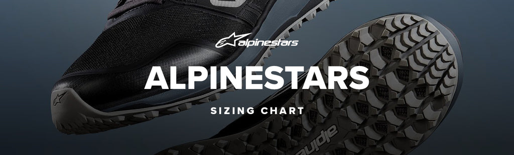 Alpinestars Sizing Chart New Zealand
