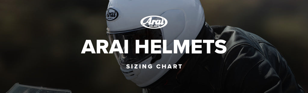 Arai Helmets Sizing Chart