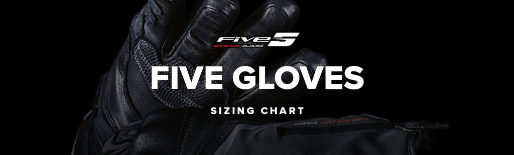 Five Gloves Sizing Chart