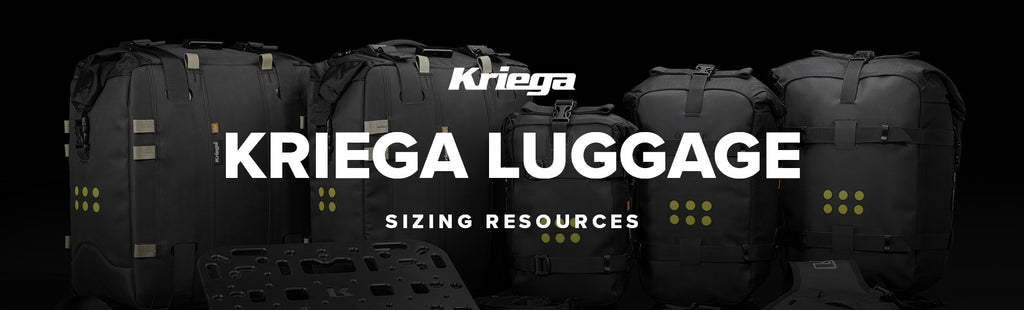 Kriega Bike Packs Sizing Resources