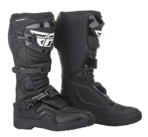 Cheap Motocross Boots For Beginners Fly Racing Maverik Boot - Black