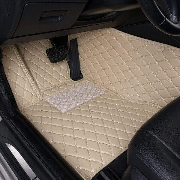 leather floor mats