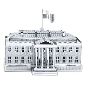 Metal Works 3D White House Laser Cut Model
